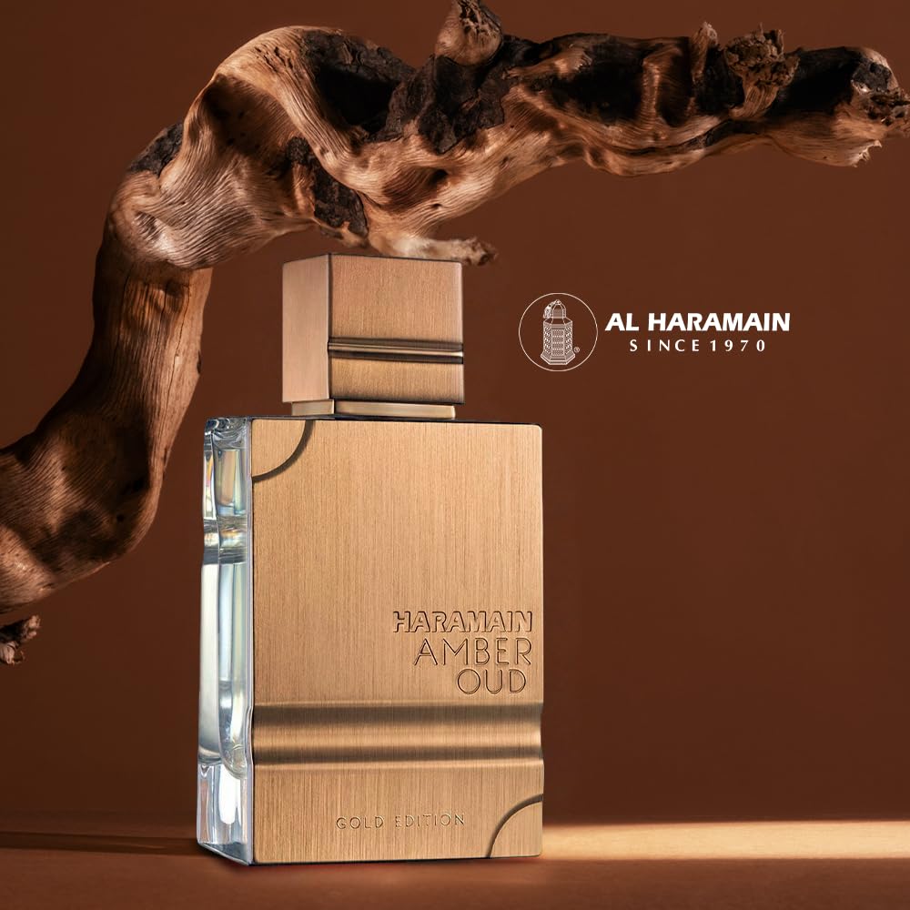 Al Haramain Amber Oud Gold Edition bottle detail