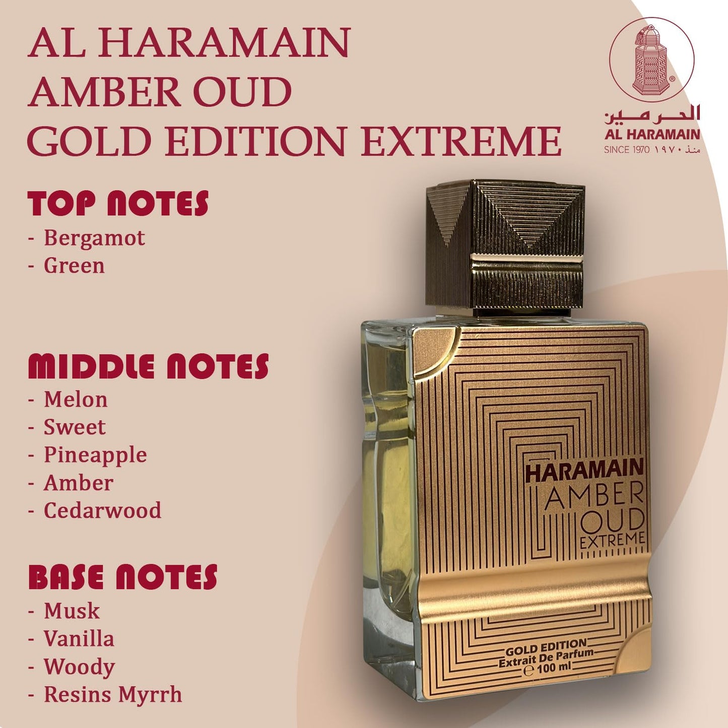 Al Haramain Amber Oud - Gold Edition Extreme