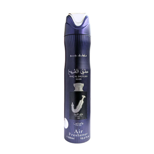 Lattafa Ishq Al Shuyukh Silver Air Freshener 300ml