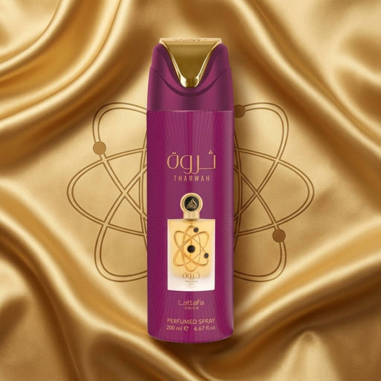 Lattafa Tharwah Gold Deodorant - alt view