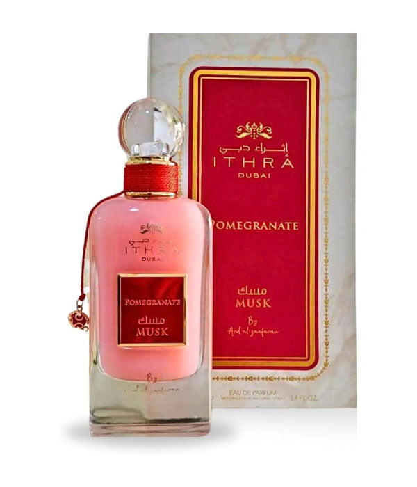 Ithra Dubai Promegranate Musk 100ml Eau De Parfum by Ard Al Zaafaran Ard Al Zaafran