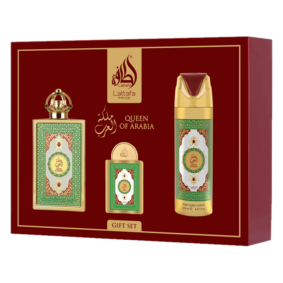 Lattafa Queen Of Arabia 3-piece gift set