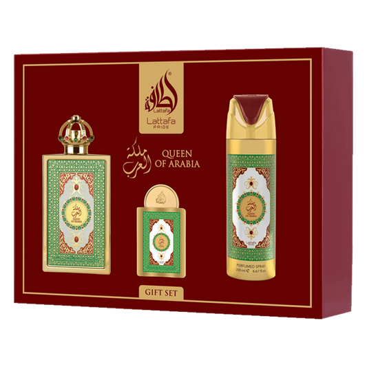 Lattafa Queen Of Arabia 3-piece gift set
