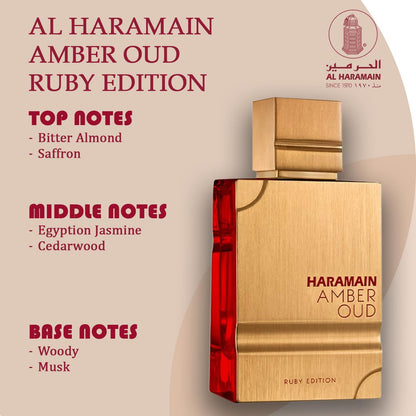 Al Haramain Amber Oud Ruby Eau De Parfum for Unisex