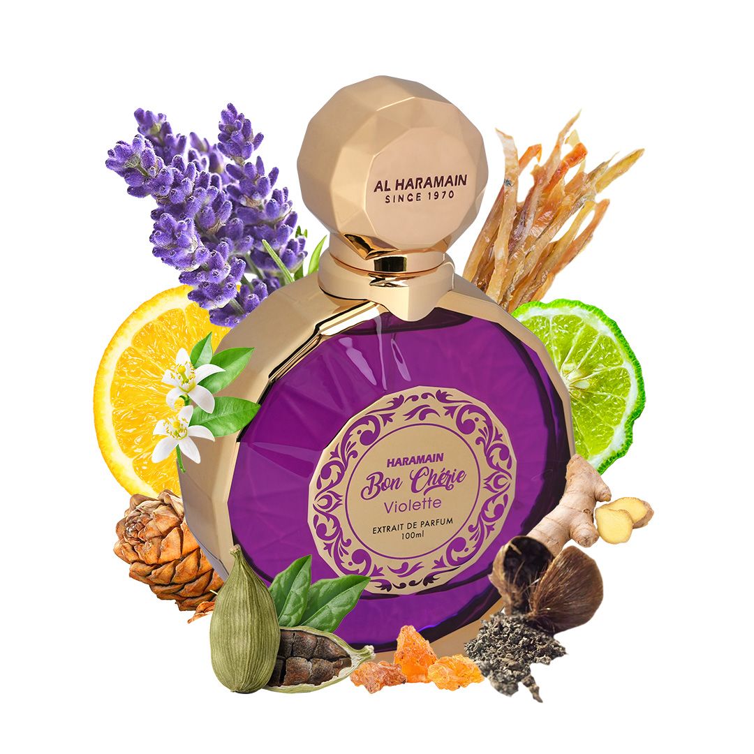 Haramain Bon Cherie Violette,Extrait De Parfum