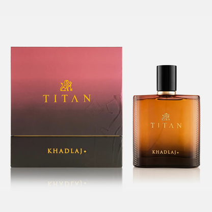 Khadlaj Titan bottle and box